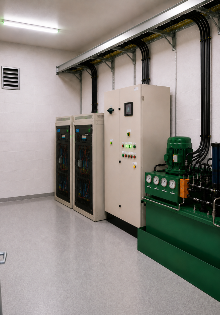 Dam Hydraulic Room